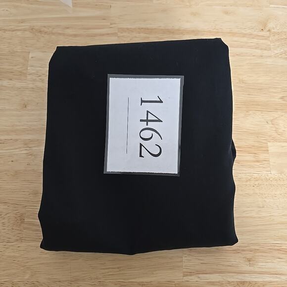 J.Crew Petite Cropped Wide Leg Cropped Chino Pant Black Size 8P CG390 Office - Picture 9 of 9